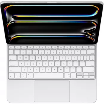 Teclado Apple Magic para iPad Pro 13 polegadas M4 US English branco QWERTY