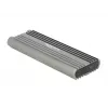 Caixa para SSD DeLOCK 42001 prateado M.2