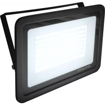 Projetor LED EUROLITE FL-200 SMD CW 200W IP65, branco frio, adequado para exterior