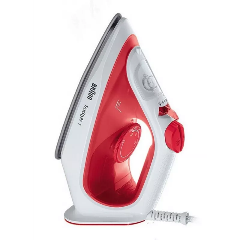 Ferro de engomar a vapor Braun SI 1019 RD base antiaderente 1900 W vermelho