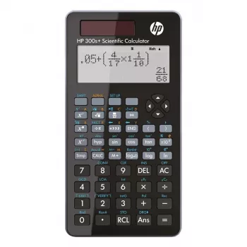 Calculadora HP científica para escritório HP 300SPLUS/INT BX, 315 funções, 155x84x20mm, preto