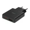 Carregador de parede iBOX C-43 Slim GaN PD30W, preto
