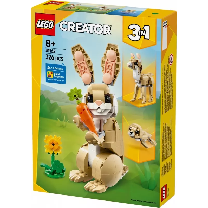 LEGO CREATOR 3 EM 1 31162 Coelhinho fofo