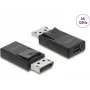 Delock 61074 adaptador de DisplayPort para Mini DisplayPort, 8K, HDR, HDCP, bidirecional
