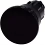 Siemens Botão de cogumelo anel frontal plástico preto SIRIUS ACT 3SU1000-1BD10-0AA0 1 unid. (3SU1000-1BD10-0AA0)