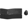 Rapoo 8810ME Conjunto de teclado e rato sem fios multimodo, disposição alemã