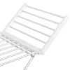 Estendal elétrico dobrável Adler AD 7821 – prata e branco, grau de proteção IP22