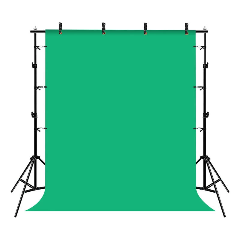 Conjunto de tripés de fundo Puluz PKT5204 2×2 m com 3 fundos — conjunto de suportes de fundo de estúdio