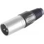 Microfone ShiverPeaks S/CONN maximum connectivity ficha XLR preta 55002-S