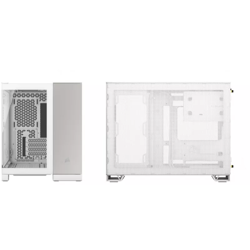 Caixa de PC Corsair CC-9011289-WW midi-tower cinzento, branco