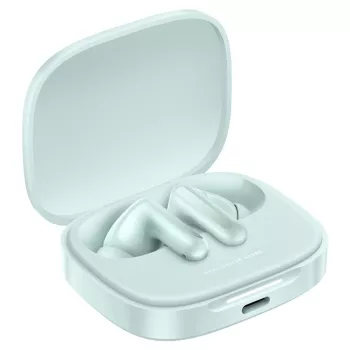 Auscultadores intra-auriculares sem fios Xiaomi Redmi Buds 6 chamadas/música Bluetooth verde