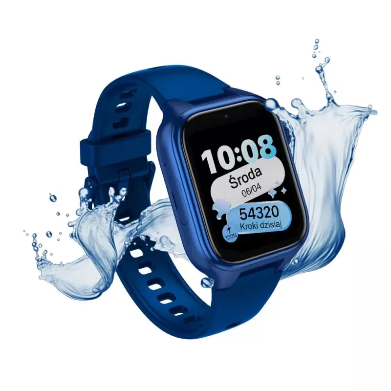 Smartwatch Stelio Junior 4G ST-SWJ101-NB – relógio infantil 4G, azul-marinho