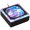 Alphacool 11992 - dissipador de água - acetato - acrílico - alumínio - latão - cobre - níquel - aço inoxidável - preto - transparente - 1/4 - 60 °C - 0,8 bar (11992)