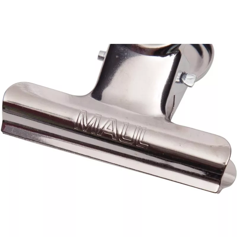 MAUL mola em metal, cor: níquel, largura: 50 mm capacidade de aperto: 20 mm, embalagem de autosserviço (21750-96)