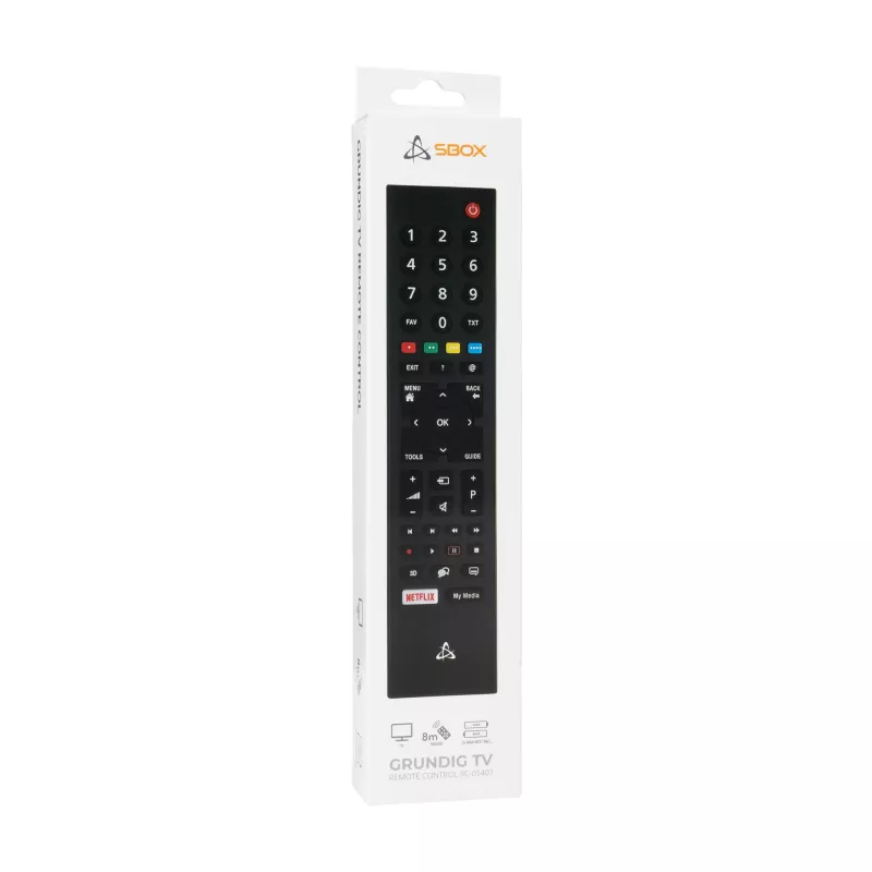 Comando SBOX RC-01407 – comando de substituição para televisores Grundig, compatibilidade universal com vários modelos