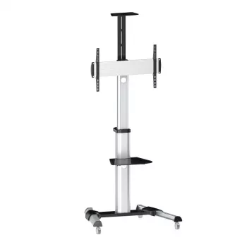 Carrinho/suporte multimédia LogiLink BP0025 branco ecrã plano
