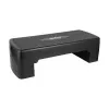 Plataforma de step Rebel Fitness – 3 níveis de altura, polipropileno, superfície antiderrapante, 680×280 mm