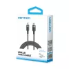 Cabo USB-C para C 2.0 Vention 3.1 5A 240W 2 m BK