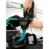 HAZET 198-1 - preto - azul - polipropileno (PP) - aço inoxidável - óleo de motor - combustível - 16,5 cm - 480 mm - 146 g