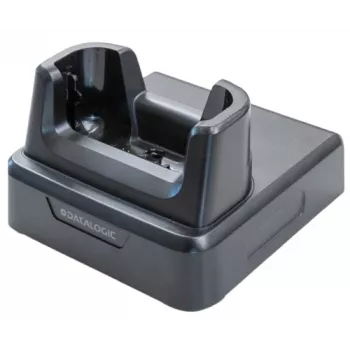 Datalogic estação de carregamento individual, apenas para carregar, requer: cabo USB-C/94ACC0327 e fonte de alimentação/94ACC0383, carregar sem a capa de borracha requer um adaptador para