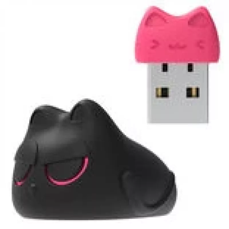 Rato gaming WLMouse Beast Miao com switches óticos Omron - preto (MIAO-BLACK-O)