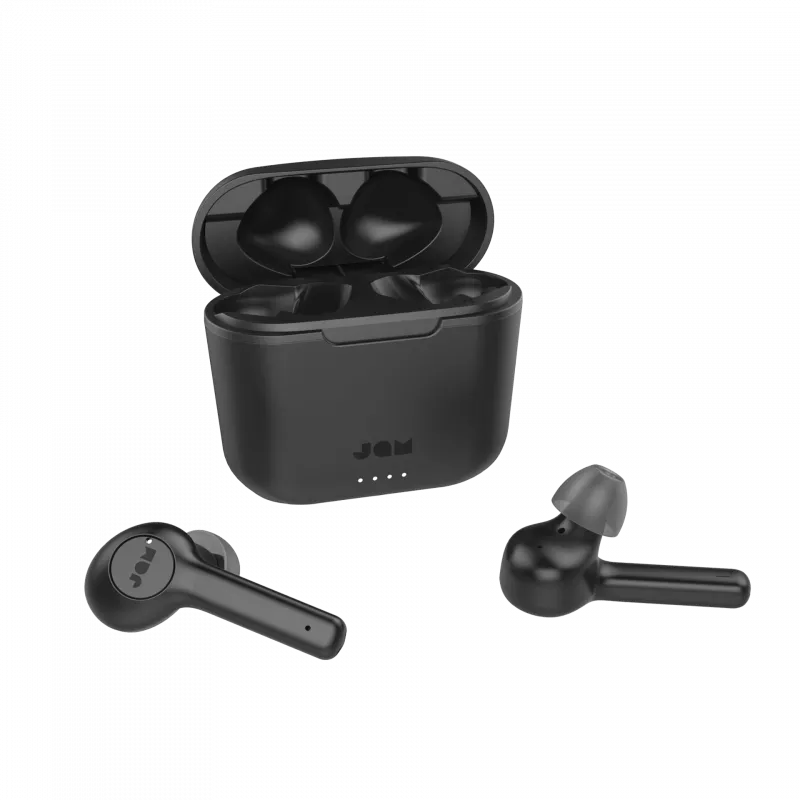 Auscultadores Jam Earbuds TWS ANC Bluetooth preto
