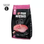 Pan Mięsko Vitela com codorniz (cachorros) croquetes L, ração seca para cães 9 kg