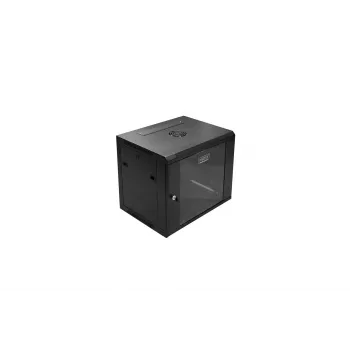 Rack de montagem na parede Digitus DN-W19 09U/450/B