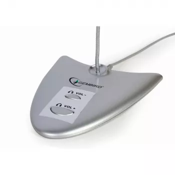 Gembird MIC-DU-01 produto prateado