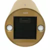 Exaustor MAAN Elba 2 39, filtro de gordura em alumínio, controlo eletrónico com visor e comando, dourado brilhante, Ø390 mm