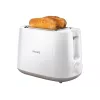 Torradeira Philips Daily Collection HD2581/00 — 2 fatias, 830 W, 8 níveis de tostagem, branco