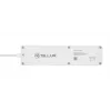 Régua de tomadas inteligente Tellur WiFi com 3 tomadas AC e 4 portas USB (4A)
