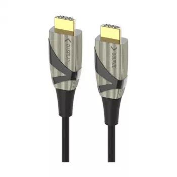EFB cabo de fibra ótica HDMI 2.0 AOC 80m ficha HDMI Type-A para ficha HDMI Type-A permite uma transmissão perfeita 4K 60Hz