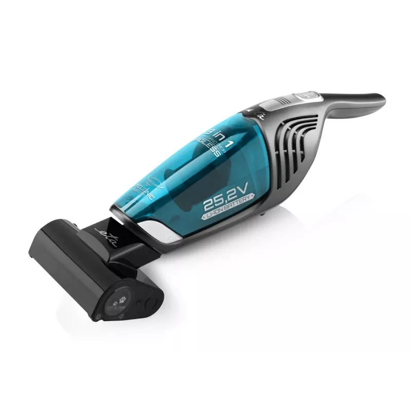 ETA | Aspirador | ETA845390000 Moneto II Aqua Plus | Bateria | Varinha 2em1 | Função de lavagem | N/A W | 25,2 V | Autonomia (máx.) 50 min | Cinzento/Azul