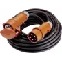 Extensão elétrica AS Schwabe 60595, cabo de 5 m, 1 tomada AC, proteção IP44, interior/exterior
