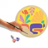 Conjunto de puzzle Ravensburger CreArt Wooden - Organic Vibrations, conjunto de puzzle criativo de madeira