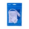 Adaptador de cabo de vídeo Savio CL-27B 0,1 m HDMI Type-A (standard) VGA (D-Sub) branco