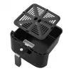 Fritadeira de ar quente Lovio LVAF001BK 5 l preta — fritadeira de ar quente compacta, capacidade de 5 litros