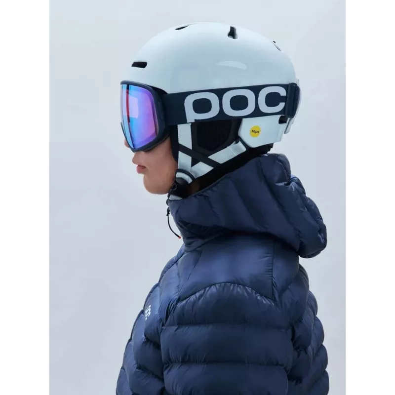 Capacete de esqui POC Fornix BC, branco mate, M/L