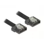 Cabo SATA DeLOCK 83841 0,5 m SATA III 7 pinos preto
