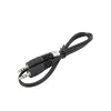 SBOX CABO DE ÁUDIO 3.5 mm ficha macho para ficha macho 0,5 m preto