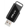PNY Attaché X, 32 GB, USB Type-A, 3.2 Gen 1 (3.1 Gen 1), 130 MB/s, dia, preto