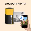 Kodak Memo Shot Era MS100 Câmara instantânea e impressora de etiquetas, amarelo