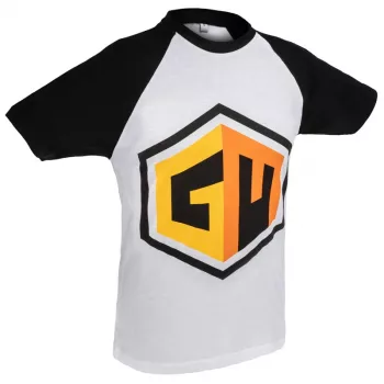 T-shirt Global Masters GM Logo - branco (XL)