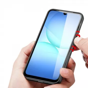 Capa de proteção Nevox para Samsung Galaxy A17 5G — StyleShell, preto