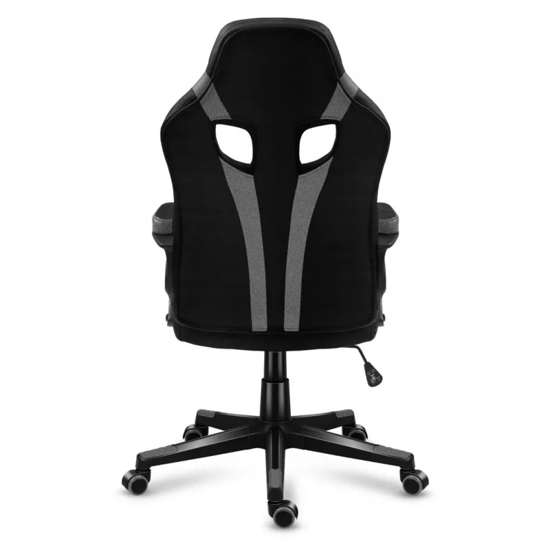 Cadeira gaming Huzaro FORCE 2.5 cinzenta MESH, assento em rede, preta, cinzenta