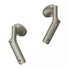 Tradutor In-Ear Timekettle W4 AI dourado — auscultadores de interpretação simultânea