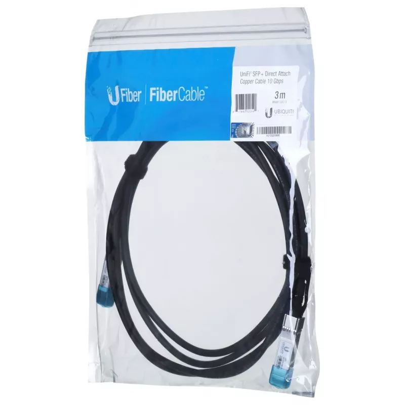 Ubiquiti UniFi UDC-3 cabo DAC SFP+ 3 m