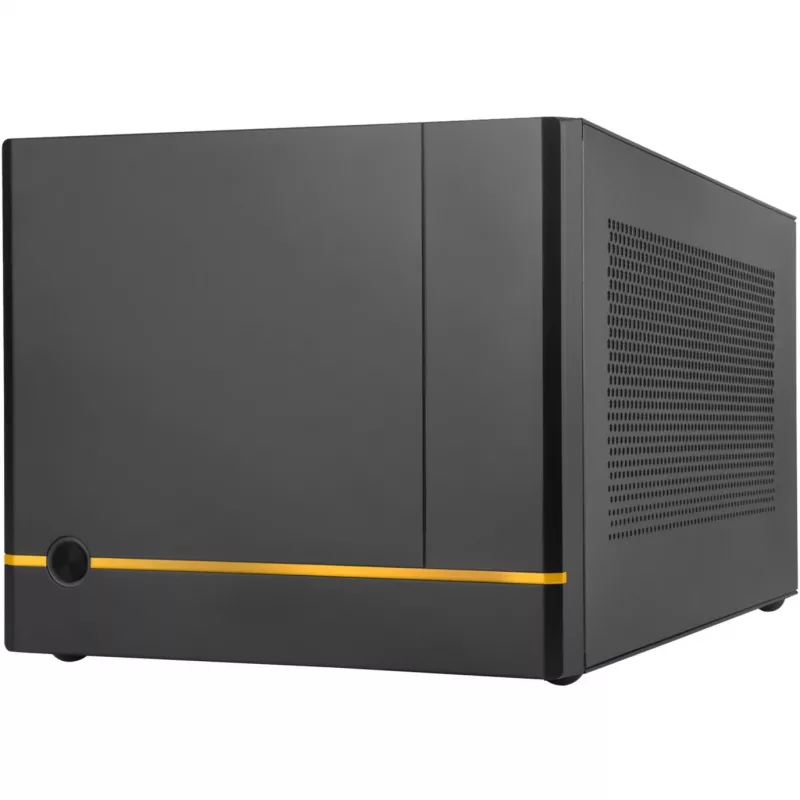 SilverStone SUGO SG14B - Torre - Mini-DTX - sem fonte de alimentação (ATX / PS/2) - preto - USB/Áudio (SST-SG14B)