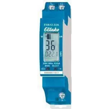 ELTAKO EVA12-32A corrente máxima 32A indicador de consumo de energia (28032411)